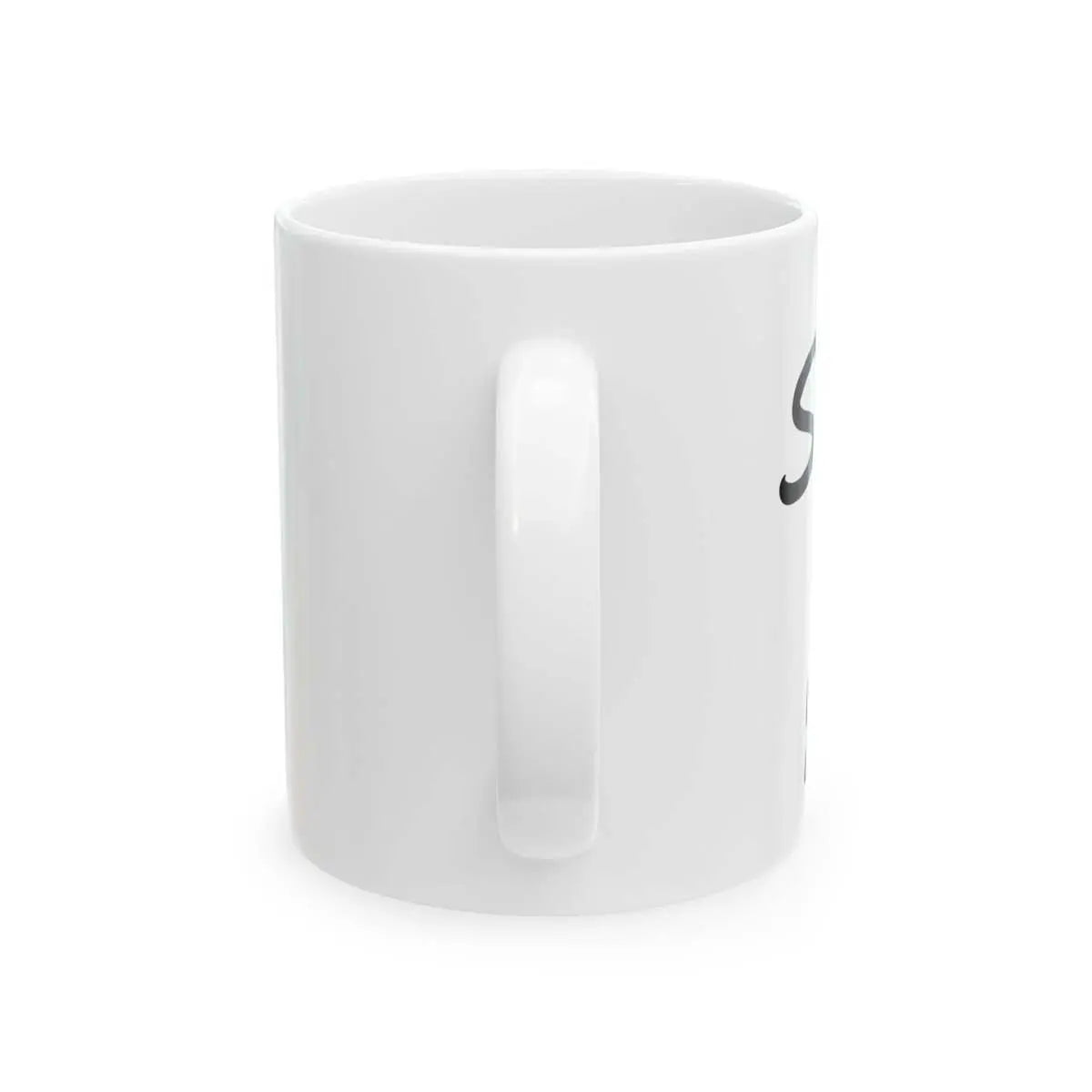 Inspirational Mug - Serenity Looks Good. White Ceramic, Dishwasher safe. - Serenevi