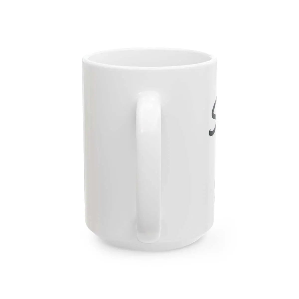 Inspirational Mug - Serenity Looks Good. White Ceramic, Dishwasher safe. - Serenevi