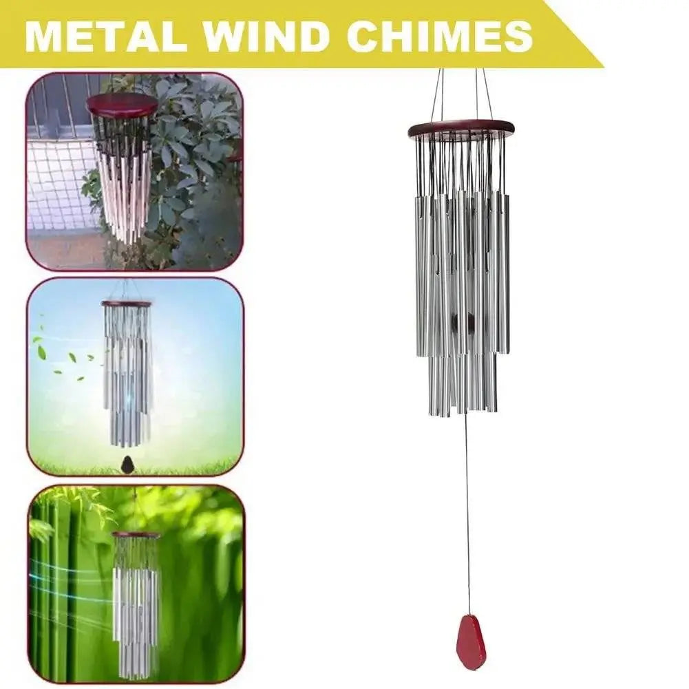 Serenity Blessings 27 Tubes Wind Chime – Peaceful Sounds - Serenity Factory