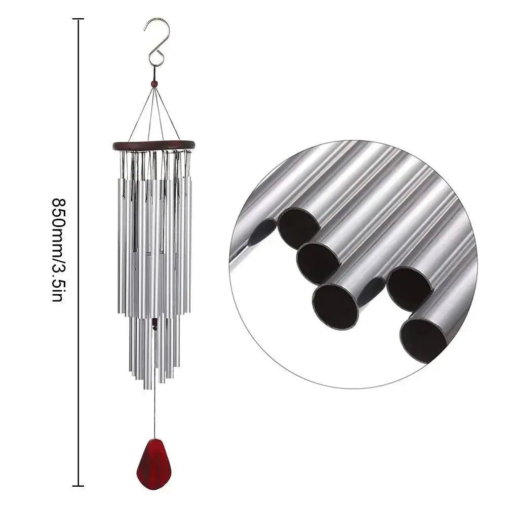 Serenity Blessings 27 Tubes Wind Chime – Peaceful Sounds - Serenity Factory