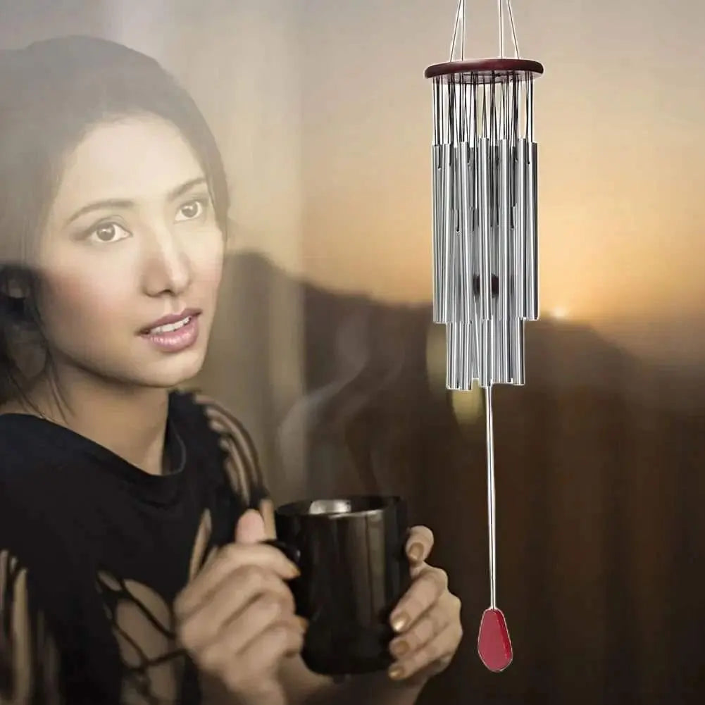 Serenity Blessings 27 Tubes Wind Chime – Peaceful Sounds - Serenity Factory