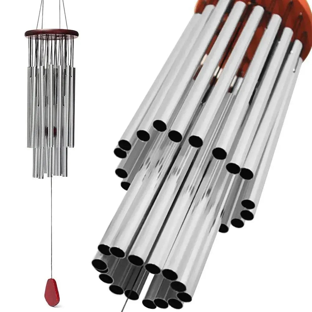 Serenity Blessings 27 Tubes Wind Chime – Peaceful Sounds - Serenity Factory
