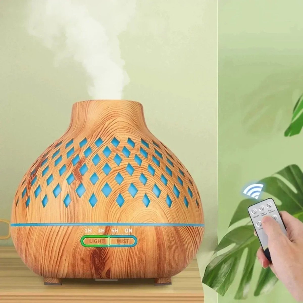 Aromatherapy Diffuser Humidifier with Ultrasonic Technology 500ml. - Serenity Factory