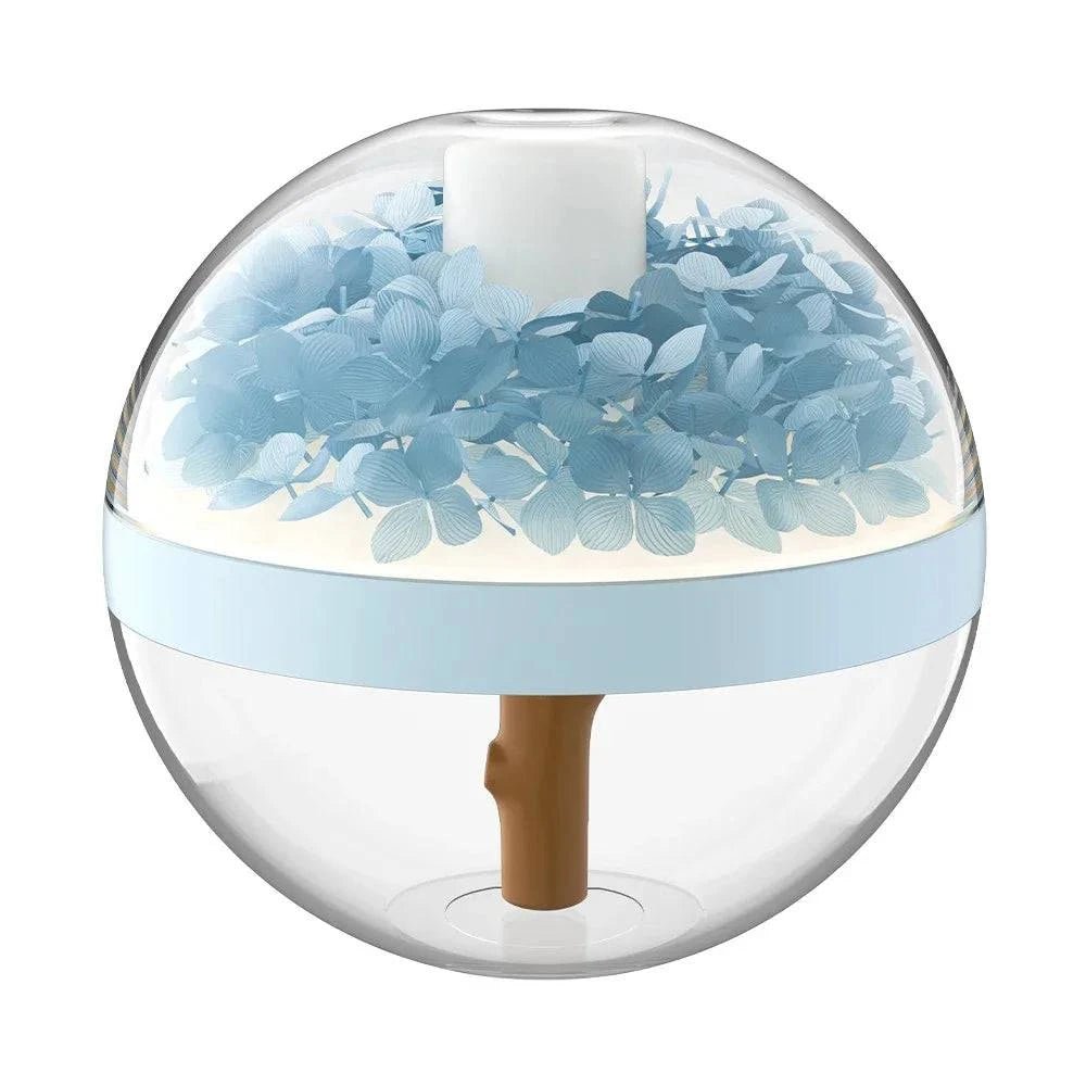 Eternal Flower Humidifier – Rechargeable Mist & Light for Calm Spaces - Serenevi
