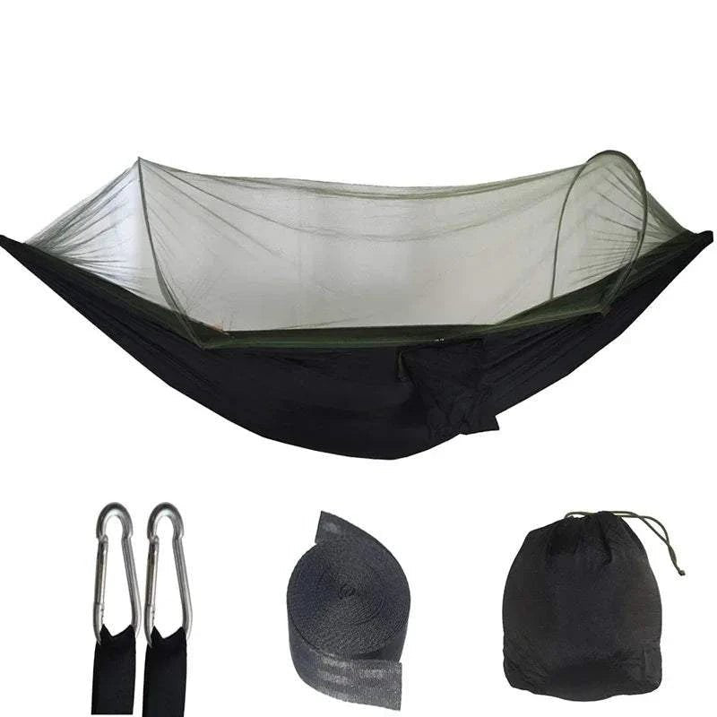 Hammock Reversible. with Mosquito Net. Single/Double - 6 colors - Serenevi