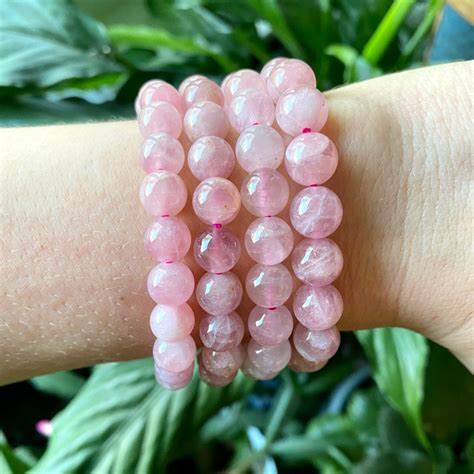 Rose Quartz Bracelet – 4 sizes - Serenity Factory US