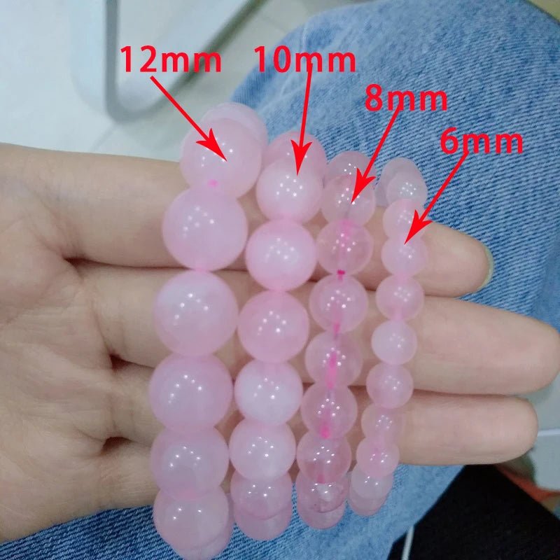 Rose Quartz Bracelet – 4 sizes - Serenity Factory US