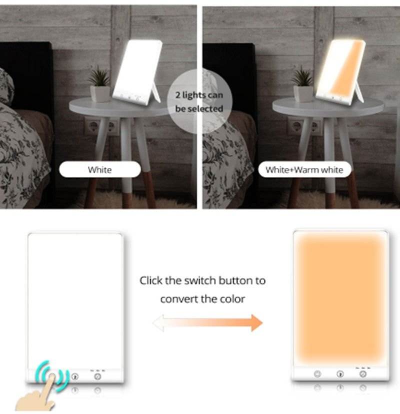 Sun Phototherapy Lamp – Therapy for SAD - 3 Brightness Levels & Light - Serenity Factory