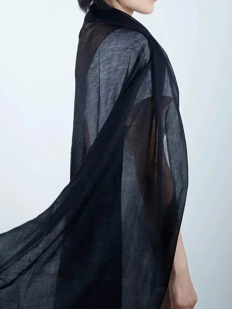 100% Ring Cashmere Ultra - thin Silky Shawl - Serenity Factory