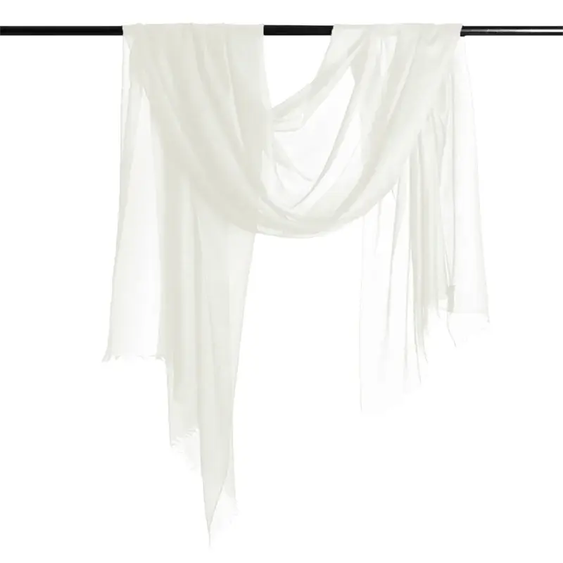 White 100% Ring Cashmere Ultra - thin Silky Shawl - Serenity Factory