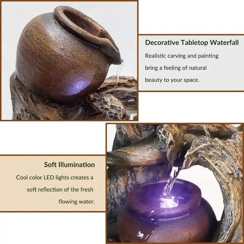 Nature Wood Branch Fountain Indoor - Serenity Factory