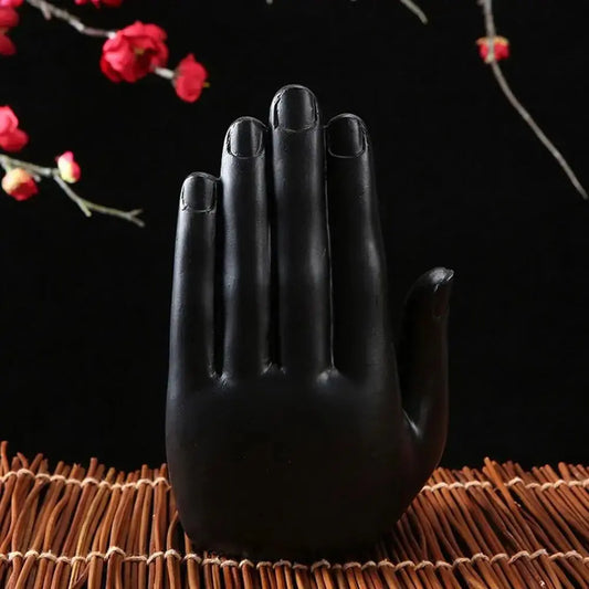 Standing Buddha in Hand Statue – Bring Peace to Your Space - Serenity Factory US