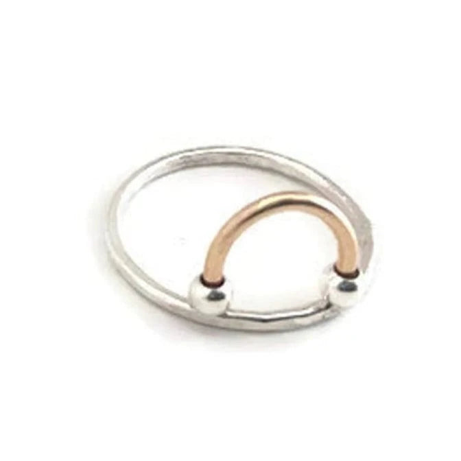 Andee Arc Fidget Ring - Serenity Factory
