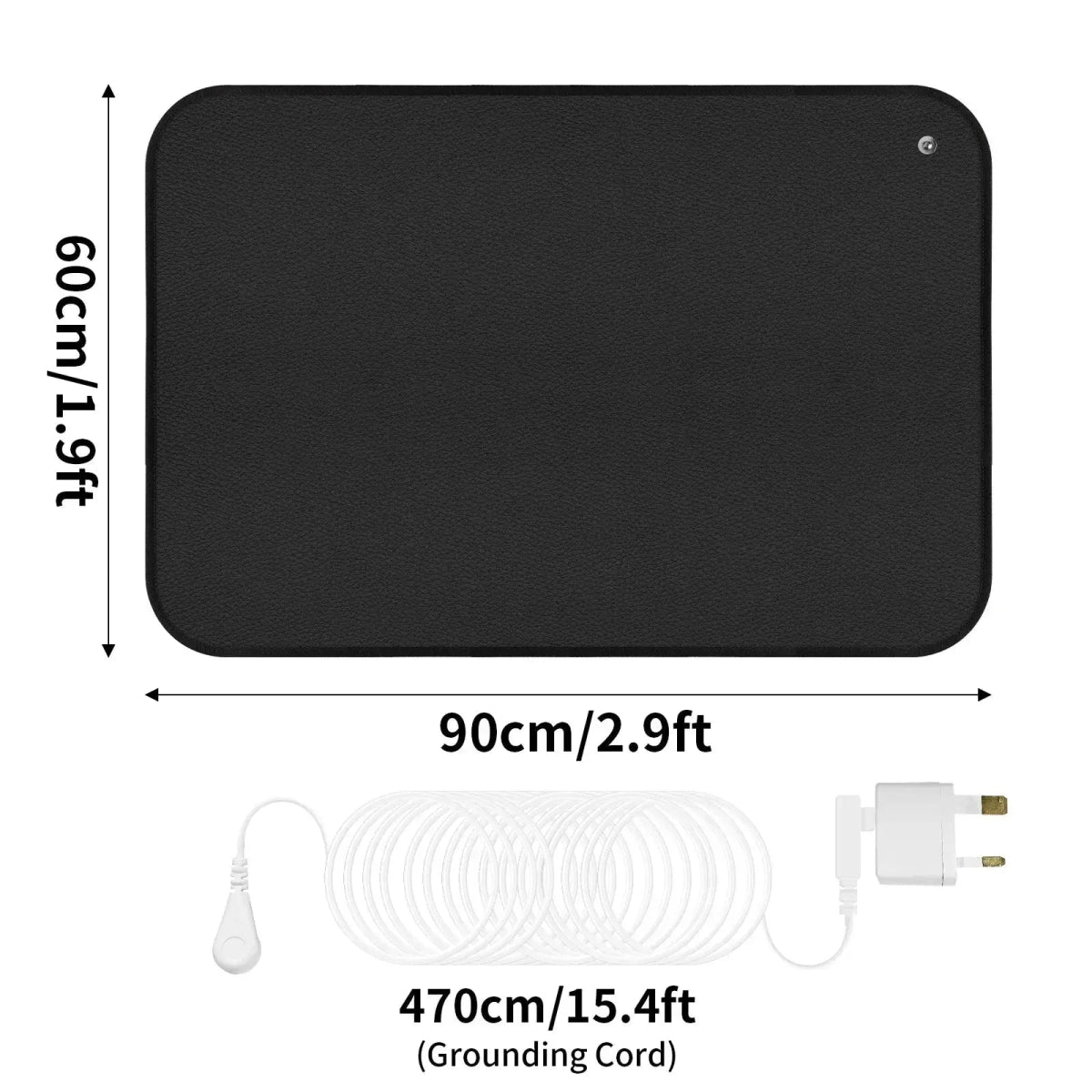Grounding Mat – Multiple Sizes for Wellness, Sleep, and EMF Recovery - Serenity Factory