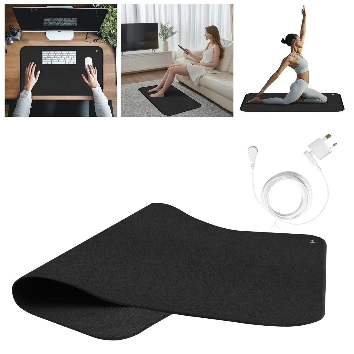 Grounding Mat – Multiple Sizes for Wellness, Sleep, and EMF Recovery - Serenity Factory