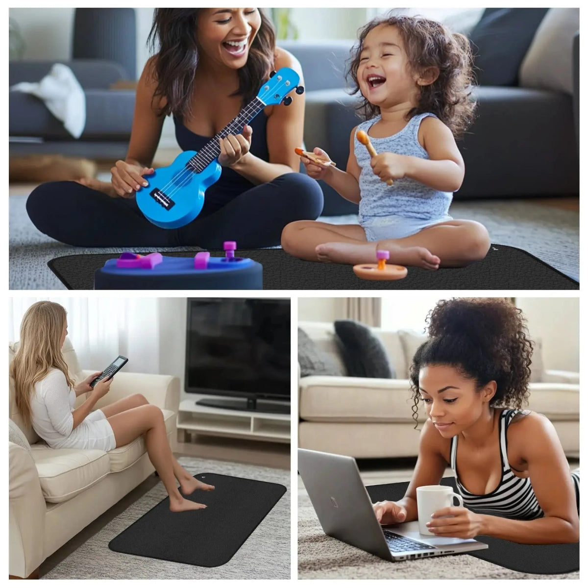 Grounding Mat – Multiple Sizes for Wellness, Sleep, and EMF Recovery - Serenity Factory