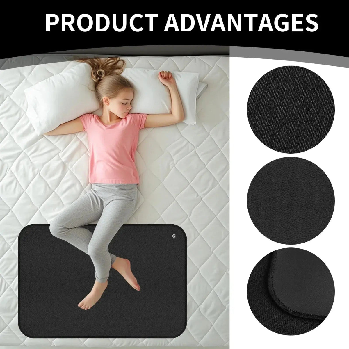 Grounding Mat – Multiple Sizes for Wellness, Sleep, and EMF Recovery - Serenity Factory