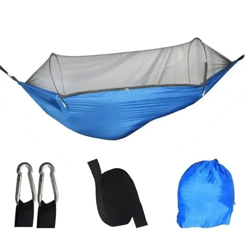 Hammock Reversible. with Mosquito Net. Single/Double - 6 colors - Serenevi