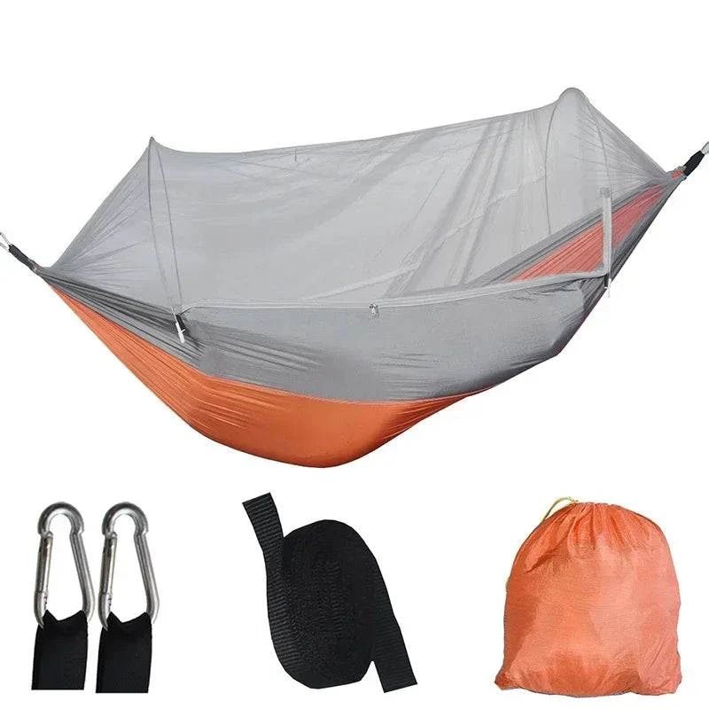 Hammock Reversible. with Mosquito Net. Single/Double - 6 colors - Serenevi