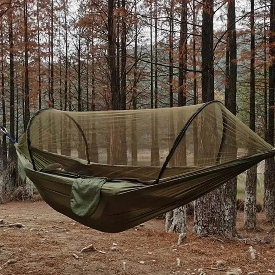 Hammock Reversible. with Mosquito Net. Single/Double - 6 colors - Serenevi
