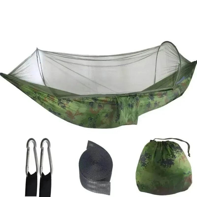 Hammock Reversible. with Mosquito Net. Single/Double - 6 colors - Serenevi