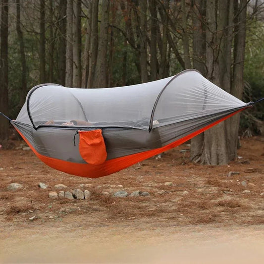 Hammock Reversible. with Mosquito Net. Single/Double - 6 colors - Serenevi