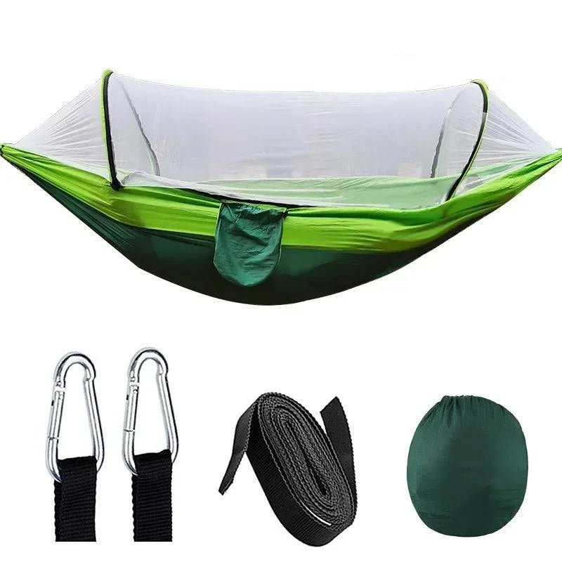 Hammock Reversible. with Mosquito Net. Single/Double - 6 colors - Serenevi