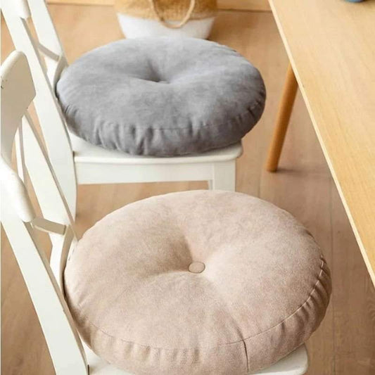 Handcrafted Round Seat Cushion – Cozy & Stylish Meditation Pillow - Serenity Factory