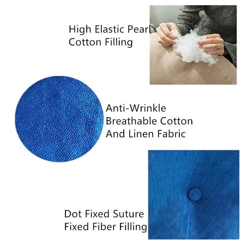 Handcrafted Round Seat Cushion – Cozy & Stylish Meditation Pillow - Serenity Factory