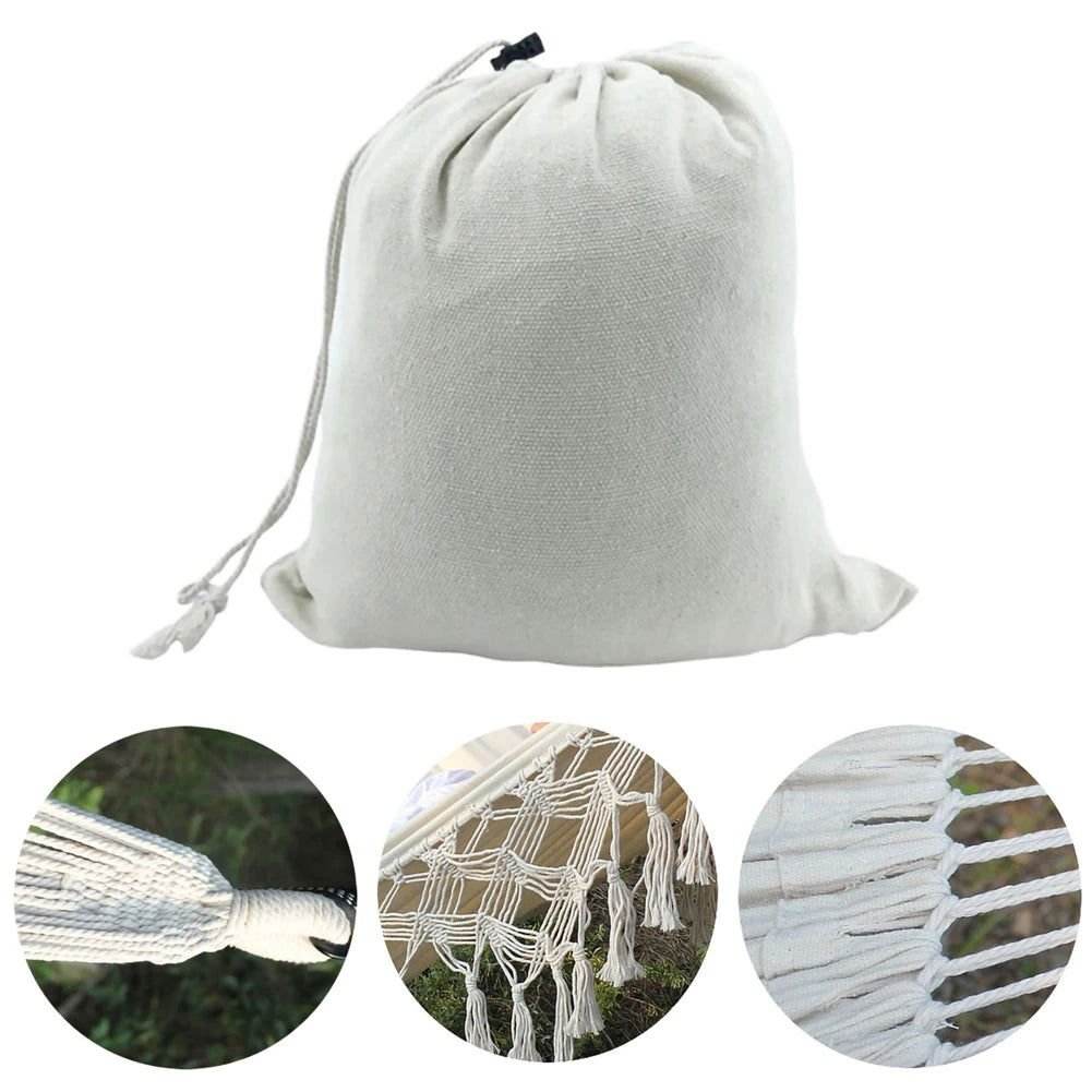 Large Hammock Boho 2 Persons  Macrame Fringe 550 lbs - Serenity Factory