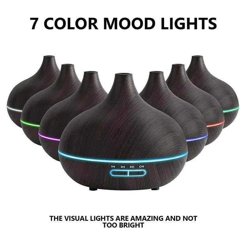 Mood Light Diffuser – 7 Color Aromatherapy Humidifier