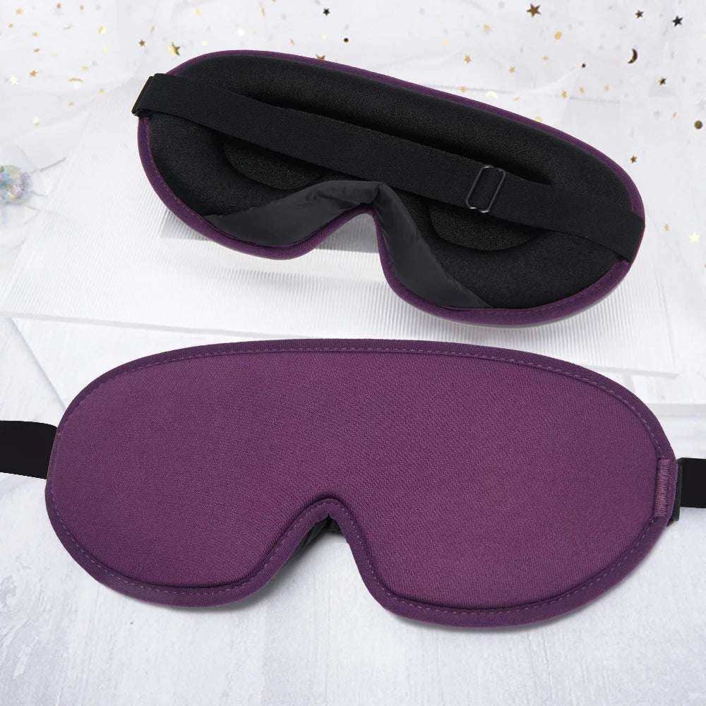 Silk Sleeping Mask Soft Smooth Sleep Mask For Eyes Travel Shade Cover Rest Relax Sleeping Blindfold Eye Cover Sleeping Aid - Serenity Factory