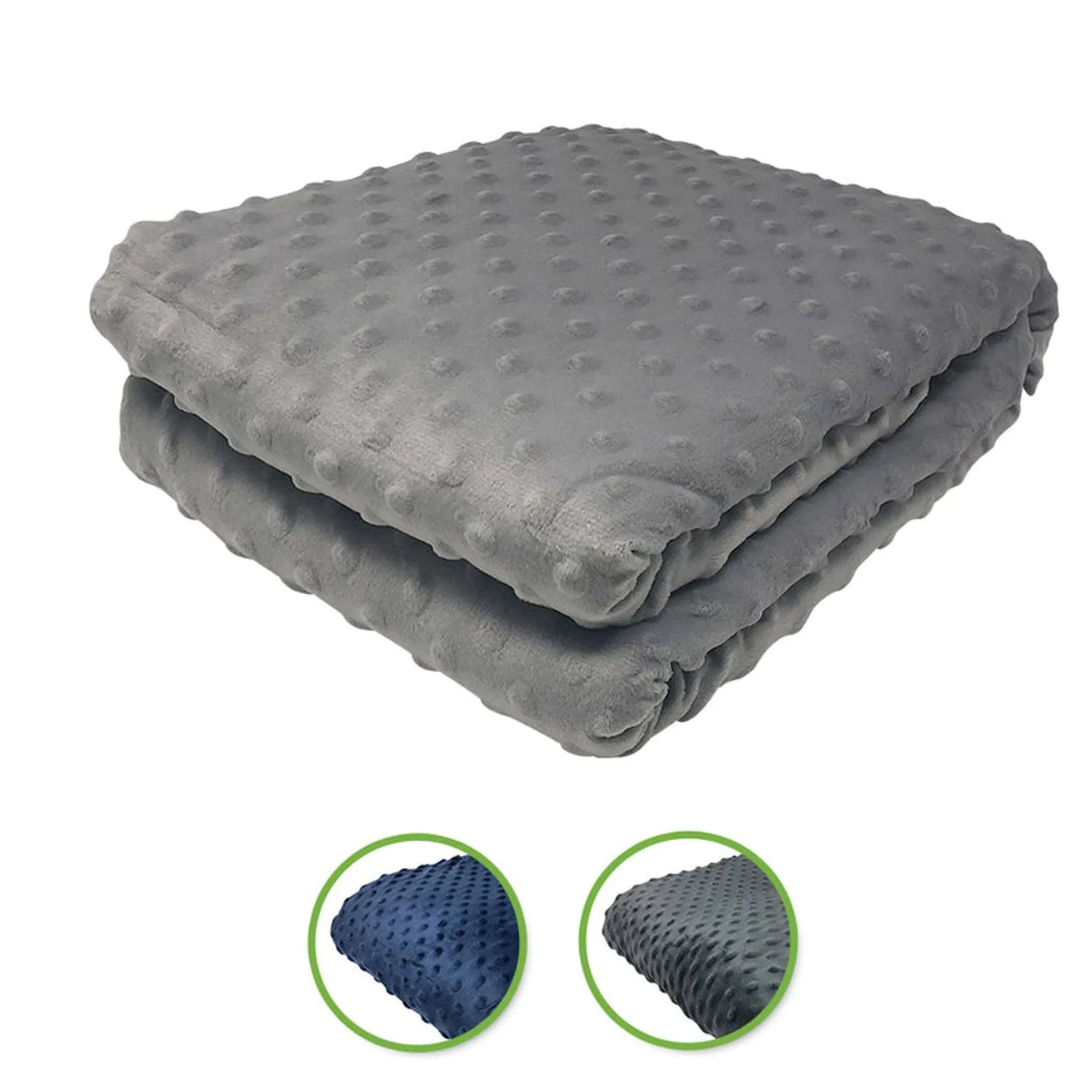 Weighted Lap Blanket, Sensory Blanket for Relaxation & Focus, 6 lbs 48x24 in. - Serenity Factory